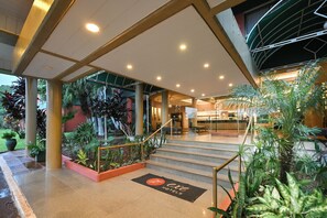 Entrada al alojamiento