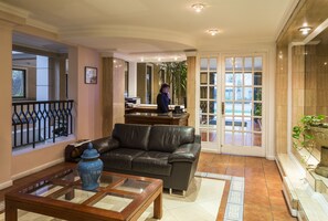 Lobby sitting area