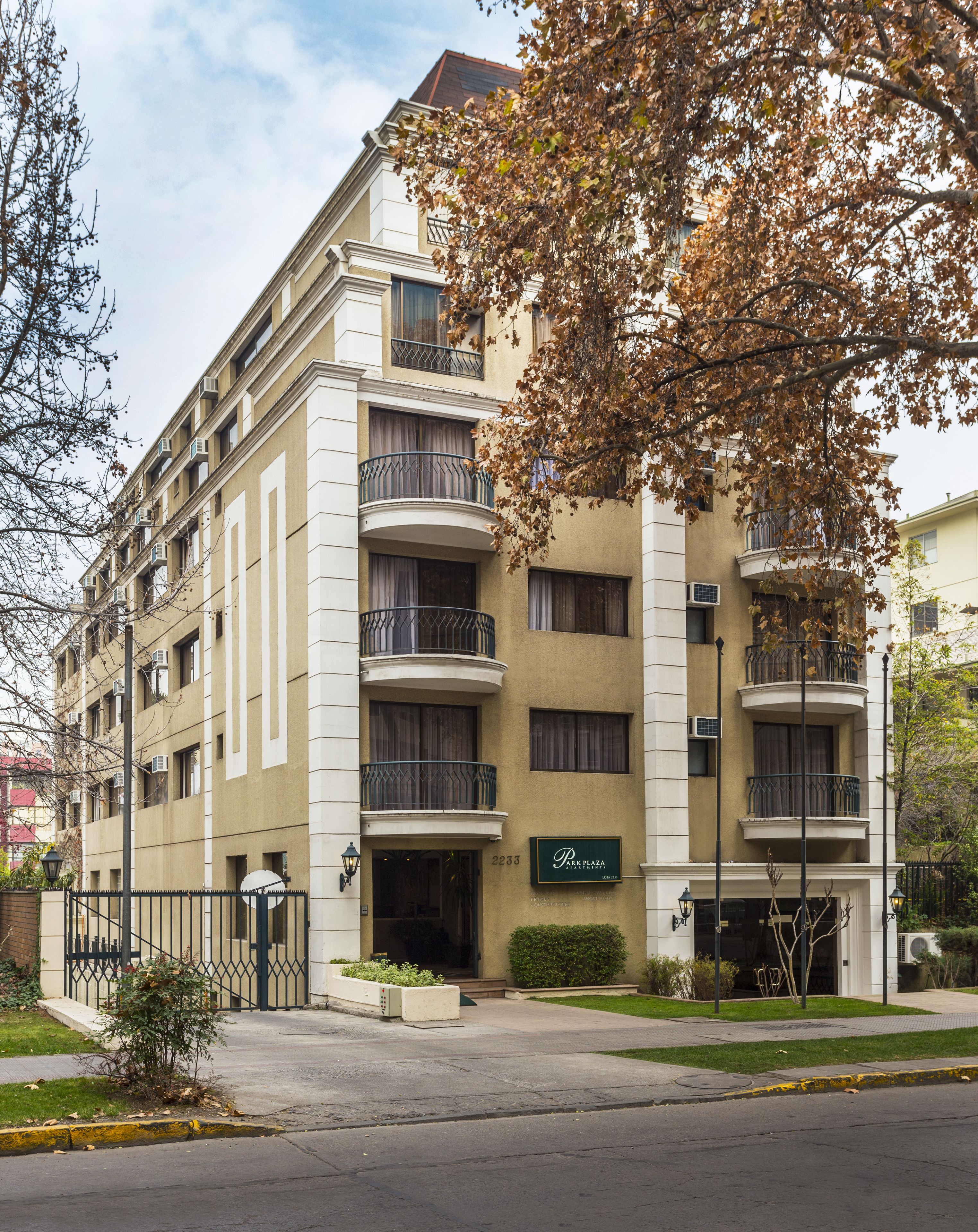 Voorkant van accommodatie