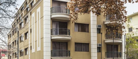 Fassade der Unterkunft