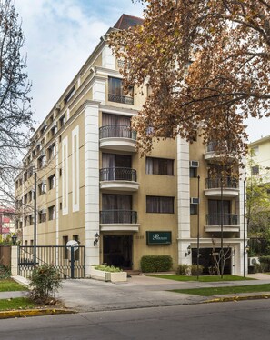 Voorkant van accommodatie