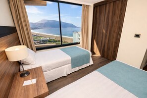 Appartamento Junior, 2 camere da letto | Biancheria da letto di alta qualità, copriletto in piuma