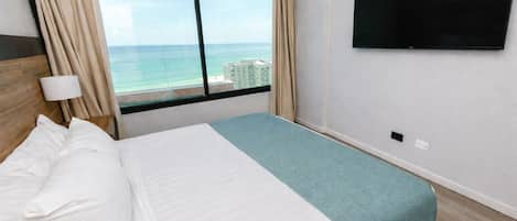 Premium bedding, in-room safe, desk, blackout curtains