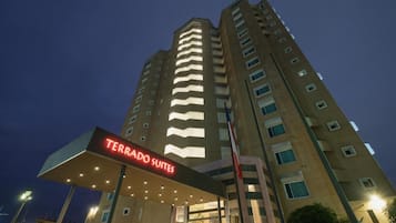 Façade de l’hébergement