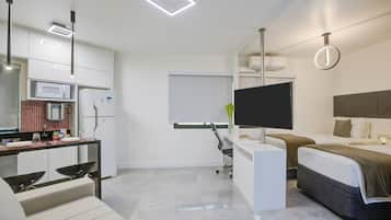 奢華客房, 2 張單人床 | 1 間睡房、防敏寢具、迷你吧、房內夾萬