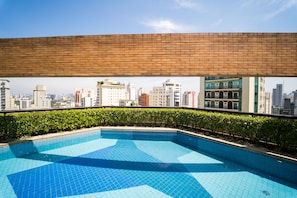 Rooftop pool