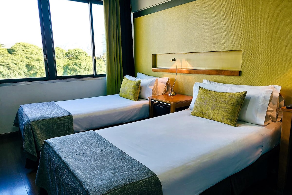 Minibar, in-room safe, desk, blackout curtains