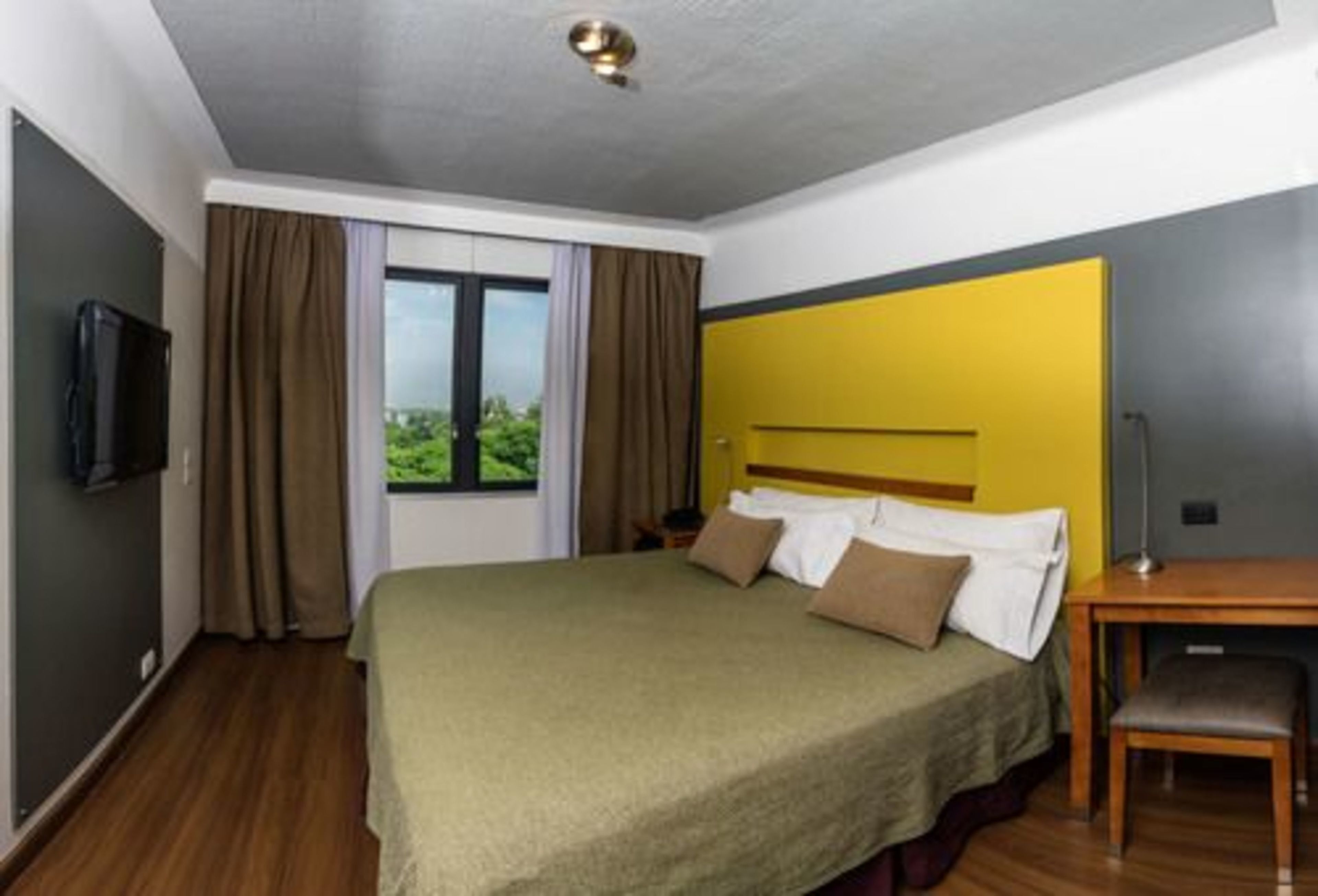 Minibar, in-room safe, desk, blackout curtains