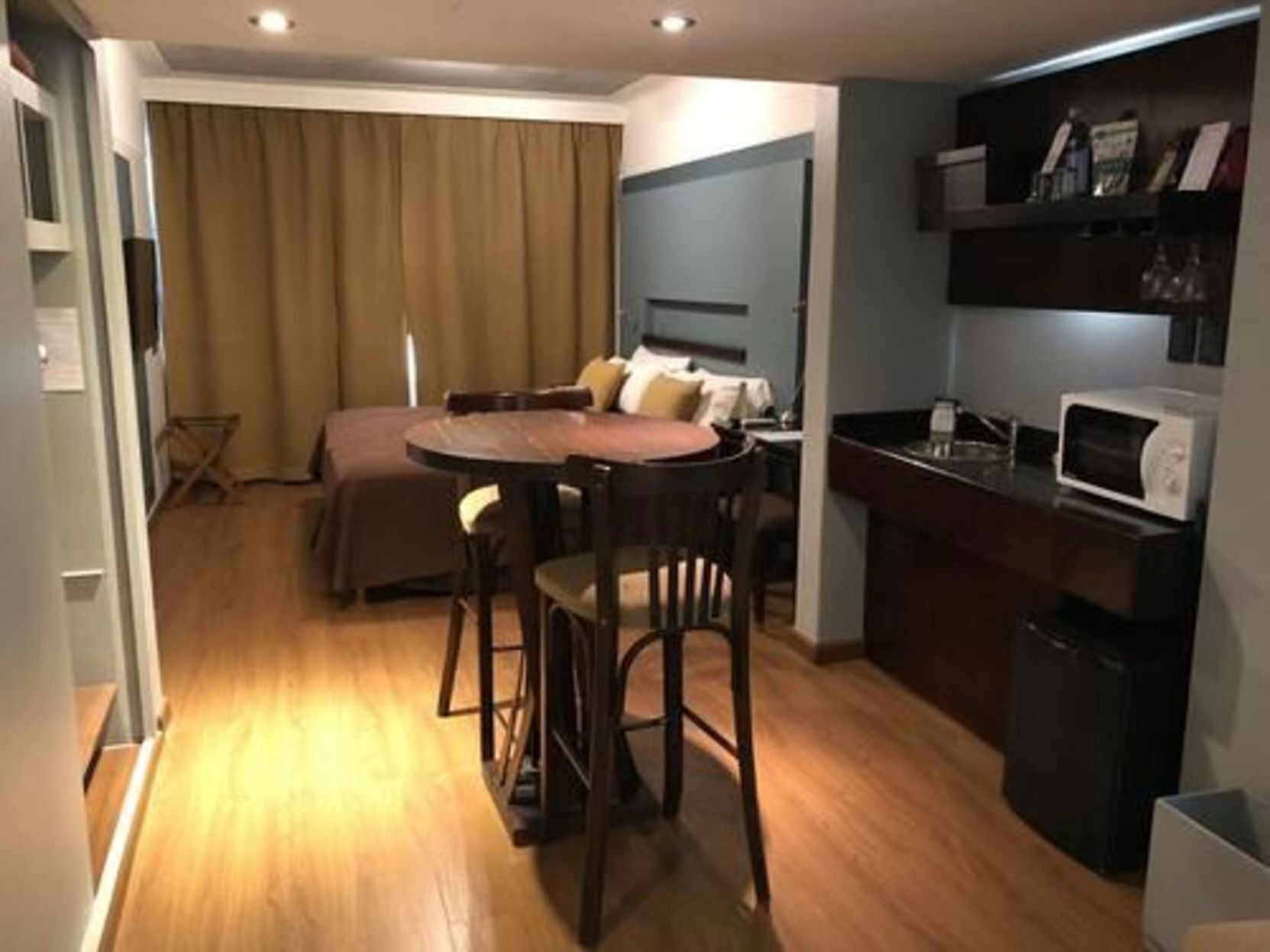 Minibar, in-room safe, desk, blackout curtains