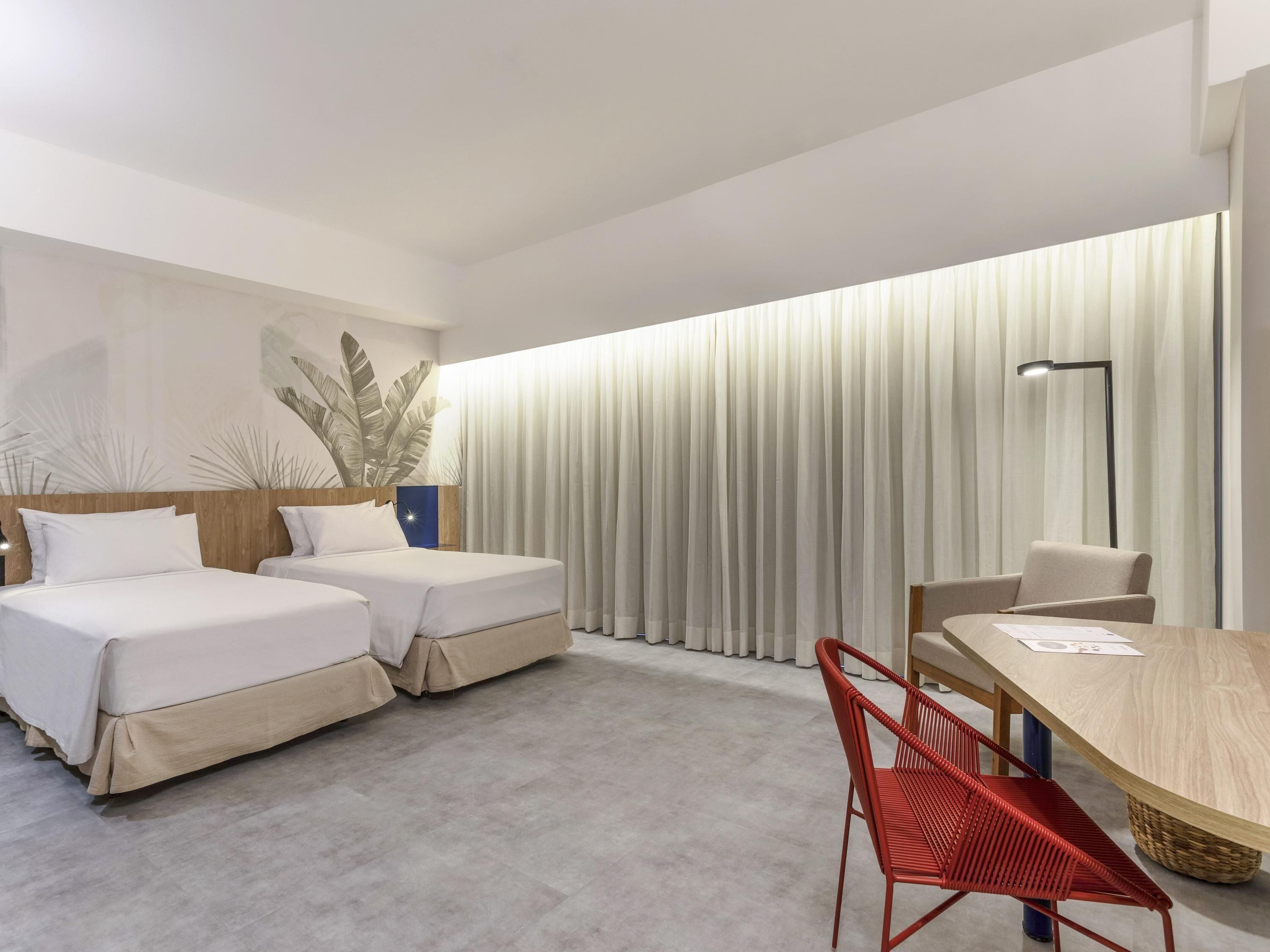 Superior Room, 2 Twin Beds | View from room