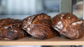 Daily cooked-to-order breakfast for a fee