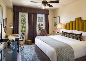 Egyptian cotton sheets, premium bedding, pillow-top beds, in-room safe
