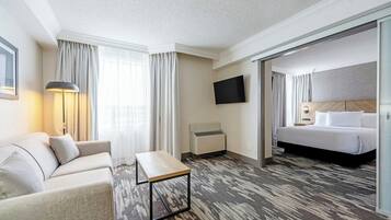 1 Schlafzimmer, hochwertige Bettwaren, Pillowtop-Betten, Zimmersafe
