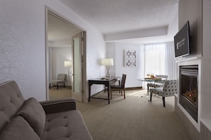 Suite Luxe, 1 très grand lit, balcon