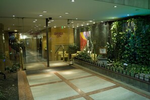 Interior entrance