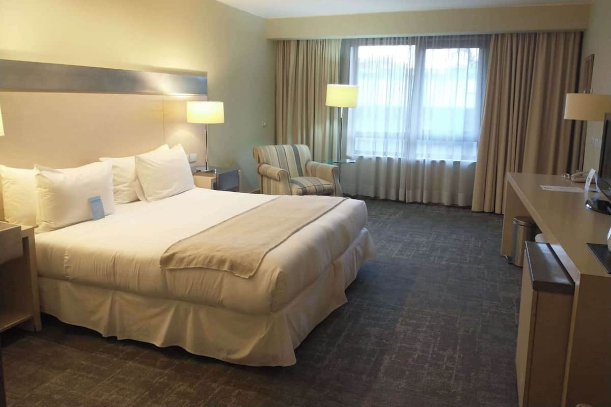 Room, 1 King Bed, Non Smoking | Minibar, in-room safe, desk, blackout drapes