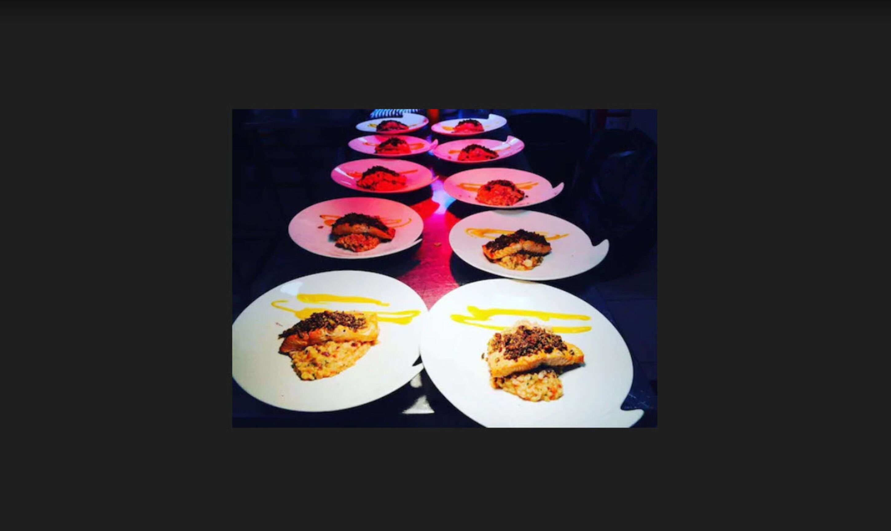 breakfast, lunch and dinner served