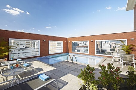 Piscina en la azotea