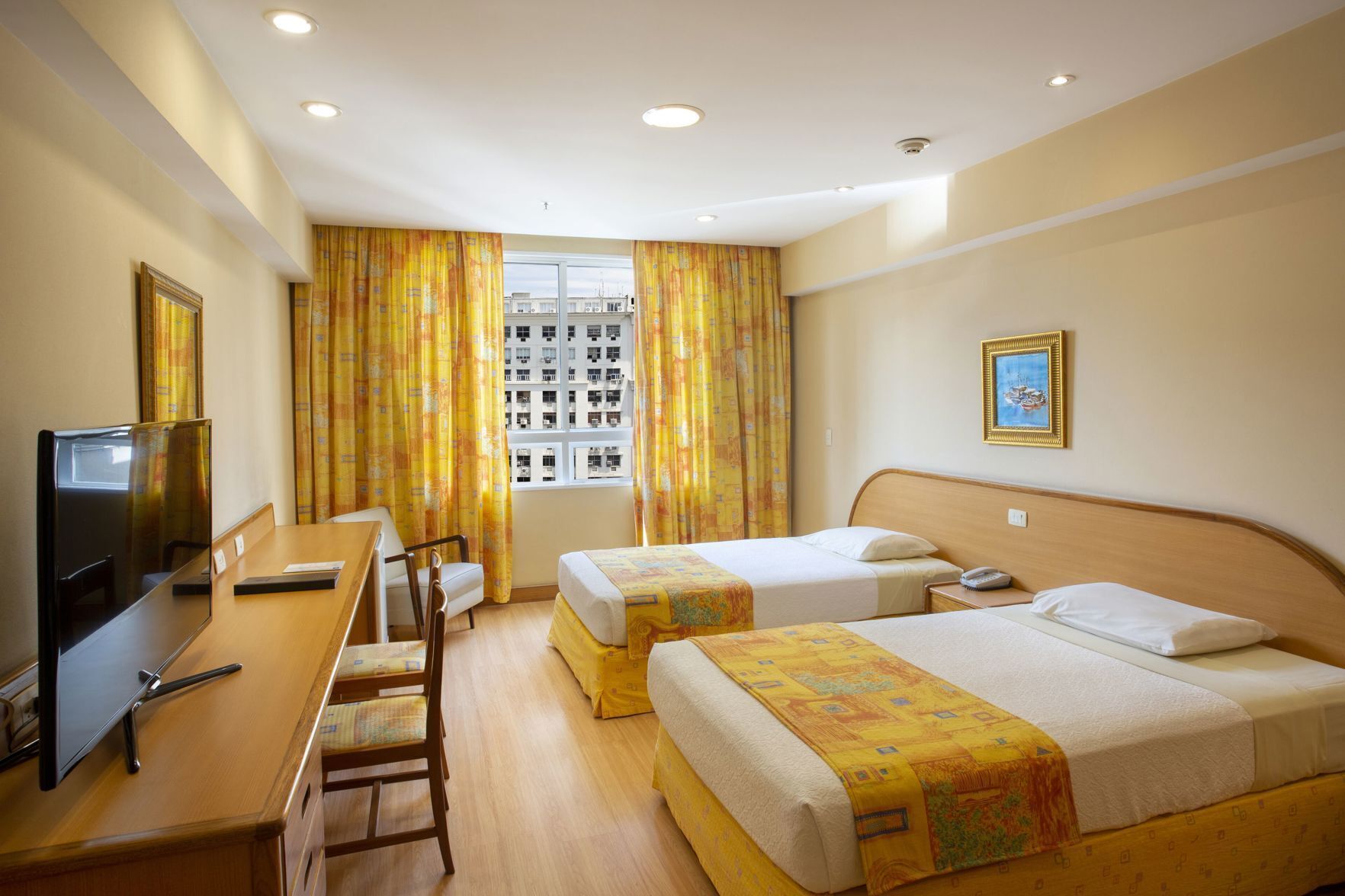 Minibar, in-room safe, desk, blackout curtains