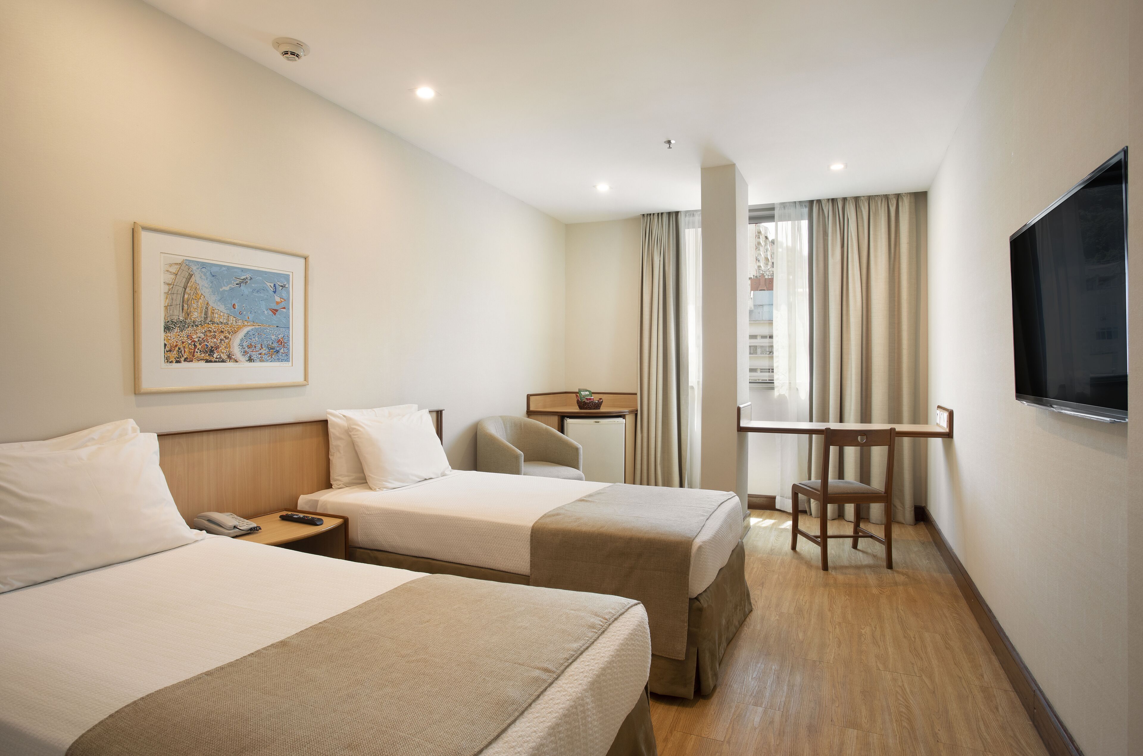 executive superior with 2 single beds and city view | view from room