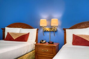 Standard Double Room, 2 Double Beds | Desk, blackout drapes, iron/ironing board, free WiFi - Monarch Hotel (San Francisco)