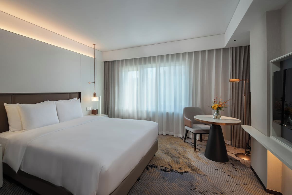 ห้องซูพีเรียดับเบิล | เครื่องนอนระดับพรีเมียม, ผ้านวมขนเป็ด, มินิบาร์, ตู้นิรภัยในห้องพัก