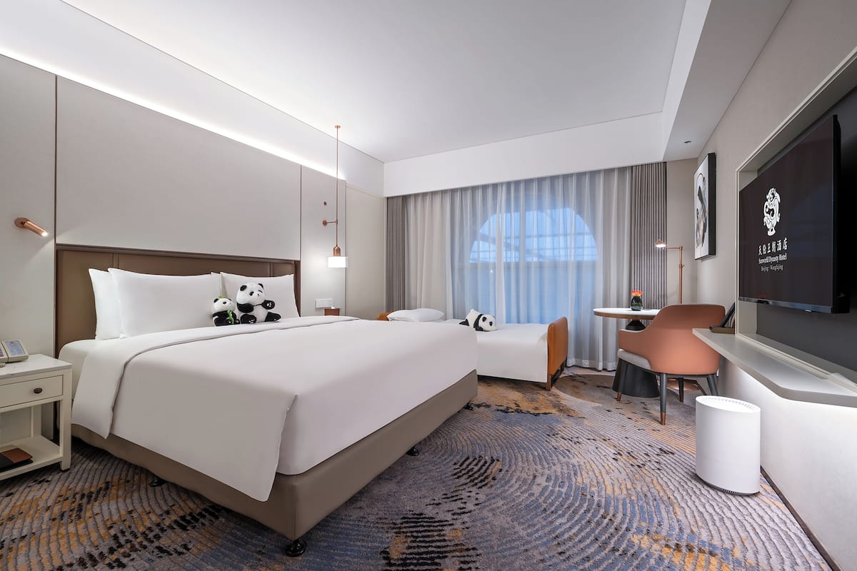 ห้องแฟมิลี่ | เครื่องนอนระดับพรีเมียม, ผ้านวมขนเป็ด, มินิบาร์, ตู้นิรภัยในห้องพัก