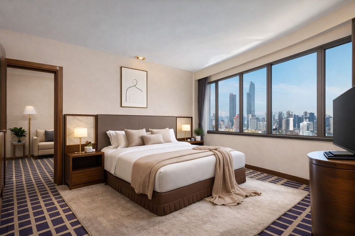 Club-Suite, Stadtblick