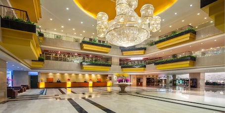 Interior detail. Kunming Jin Jiang Hotel
