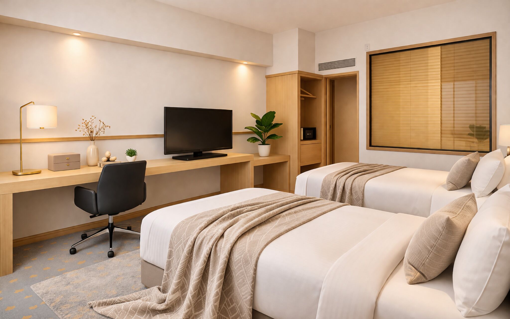 Premium bedding, minibar, in-room safe, individually furnished