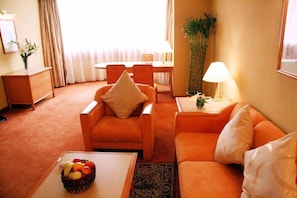 Flat-screen TV, pay movies