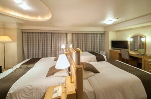 Basic Quadruple Room, Non Smoking (Mount) | Iron/ironing board, free WiFi, bed sheets