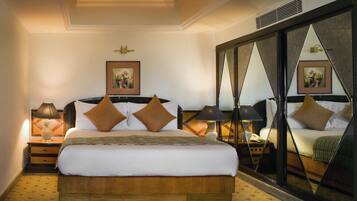 Luksus-suite | Italienske lagner fra Frette, premium-sengetøj, minibar