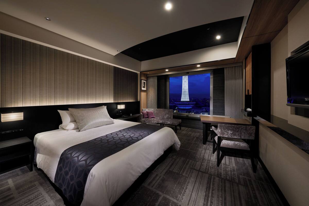 Chambre Double Supérieure (Tower View) | Literie de qualité supérieure, couette en duvet d'oie