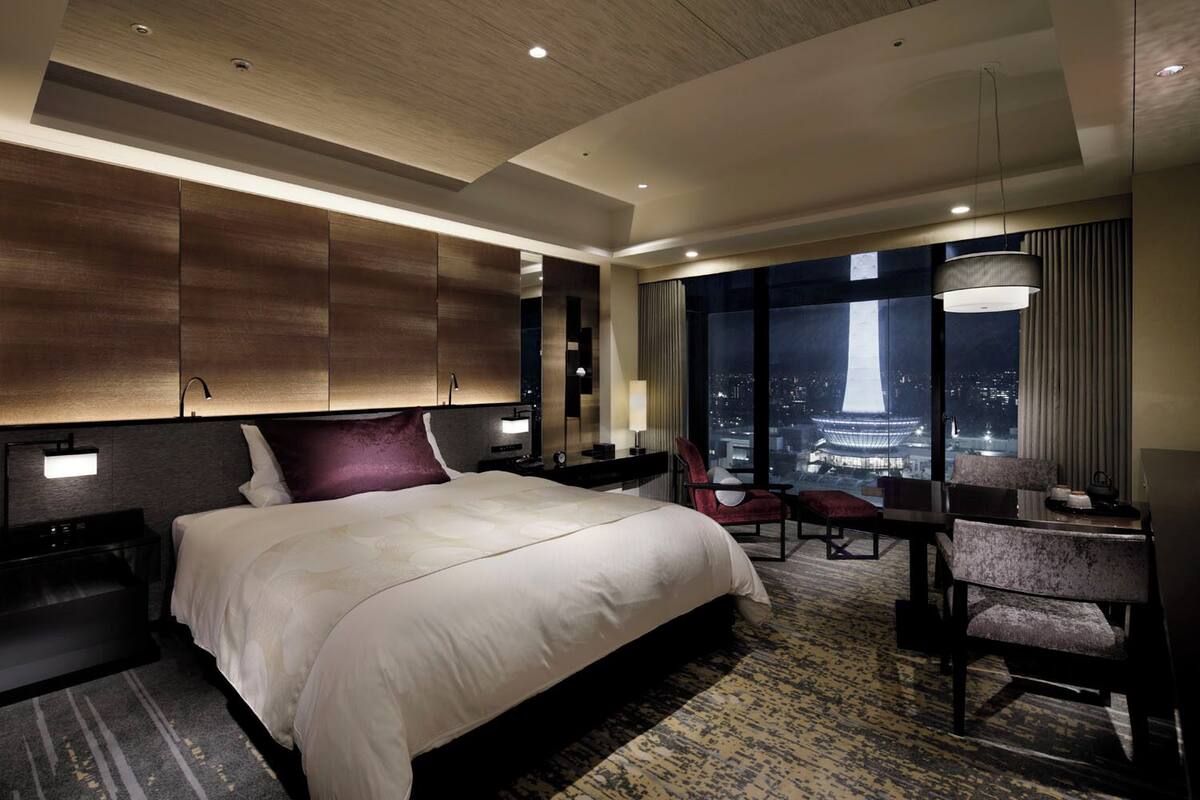 Chambre Double Deluxe (Tower View, Club Lounge Access) | Literie de qualité supérieure, couette en duvet d'oie
