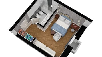 Premium bedding, minibar, in-room safe, desk