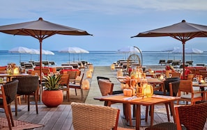 Private beach nearby, snorkelling, waterskiing, beach bar