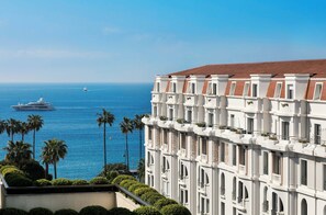 Blick vom Balkon