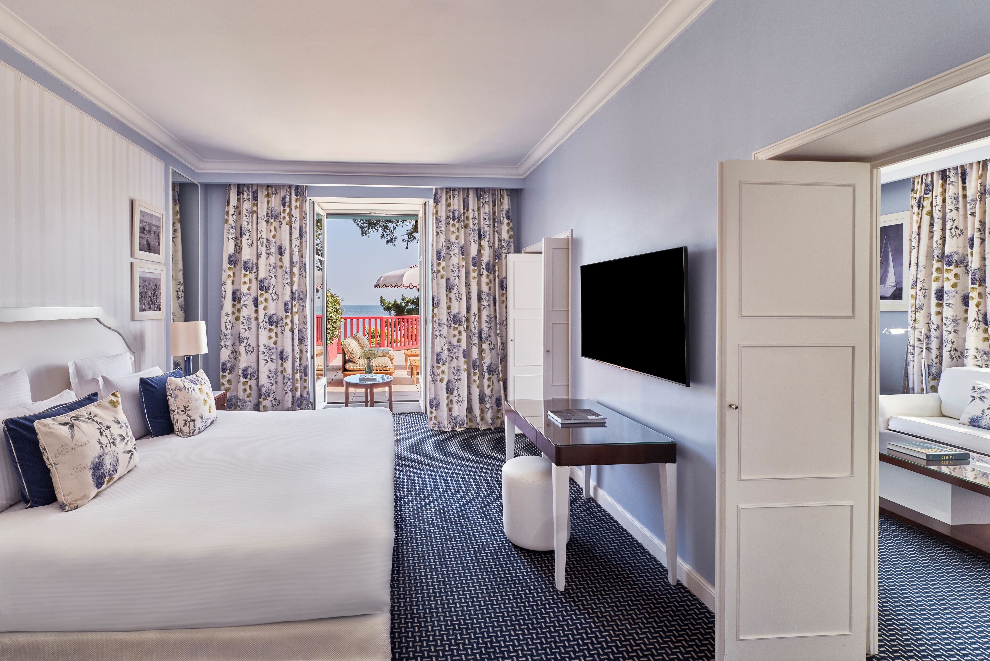 Suite, 1 Double Bed, Terrace, Sea View