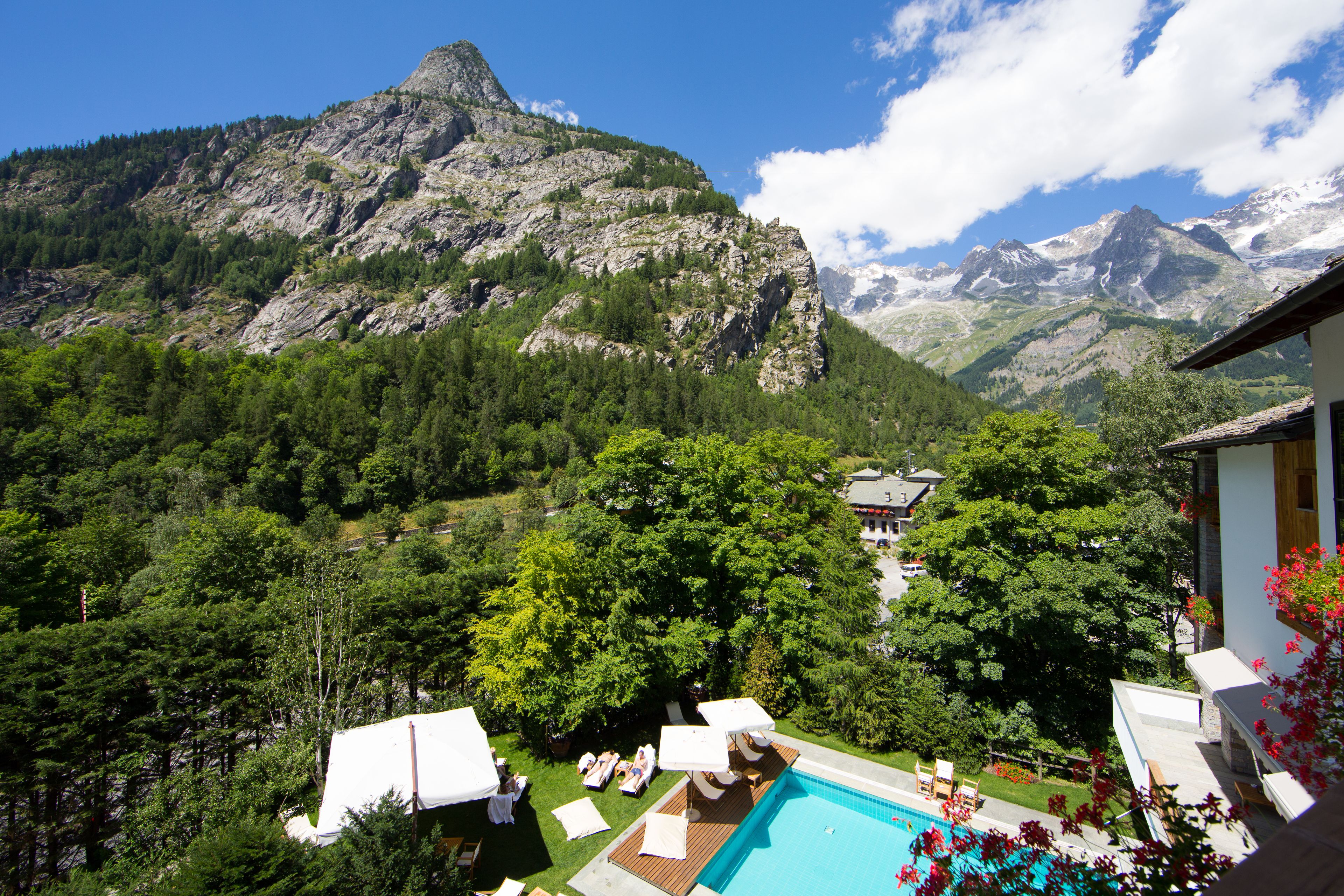 Vue aérienne