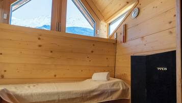 Junior Suite Sapin-Sky Sauna | 1 quarto, roupas de cama premium, edredons de pluma