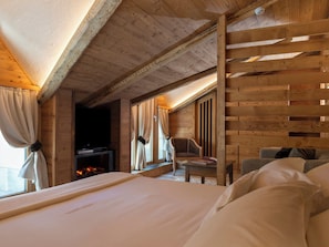 Suite Junior, sauna, vue montagne
