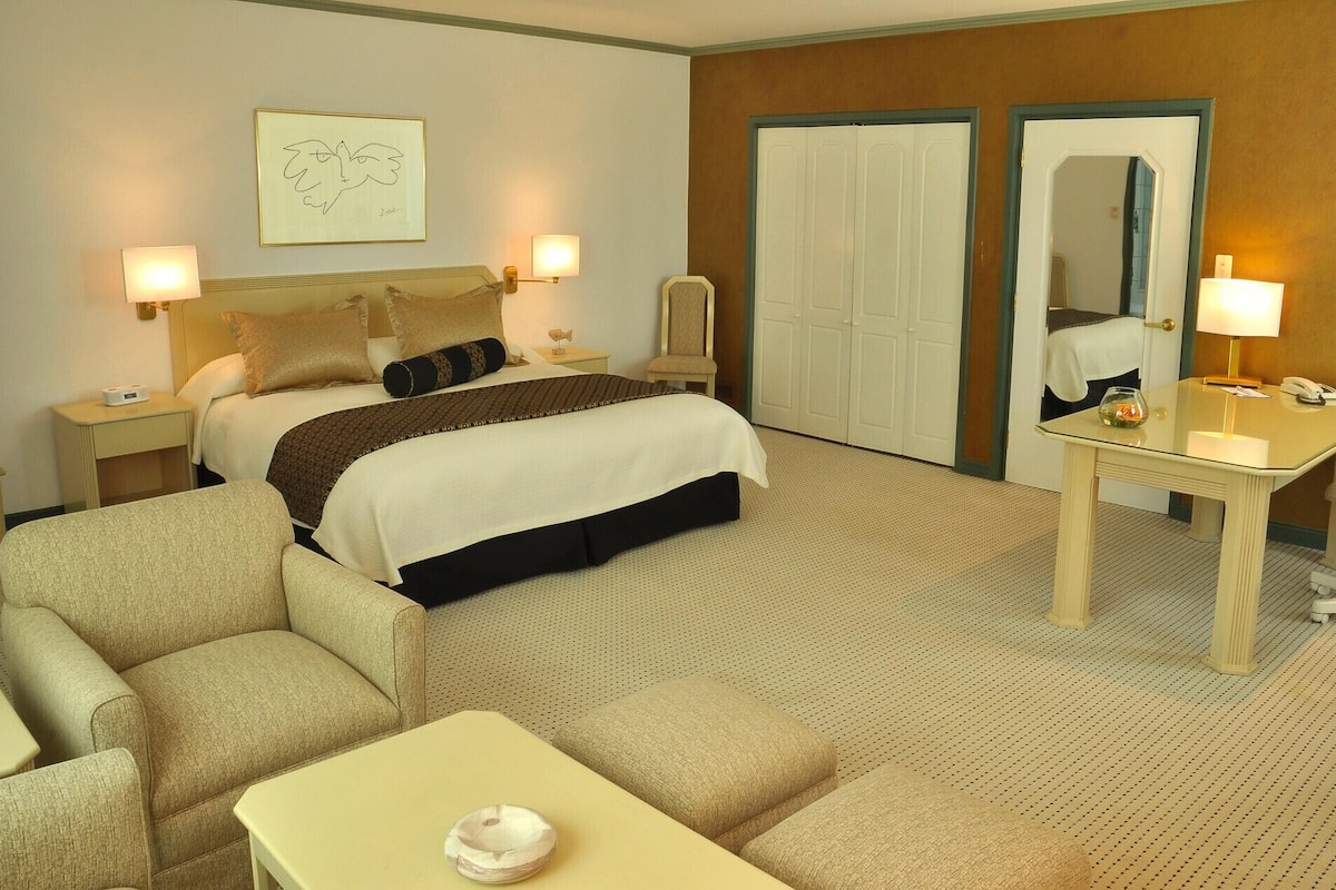 Minibar, coffre-fort, bureau