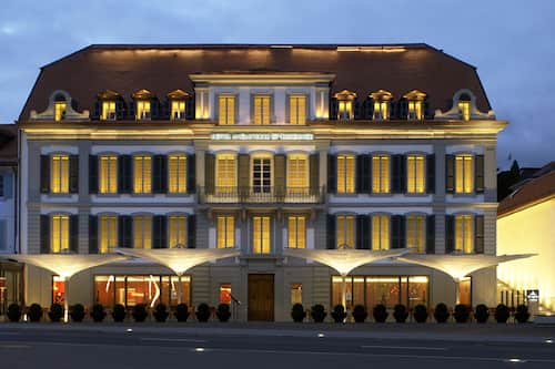 Façade de lâhĂ©bergement - soirĂ©e/nuit