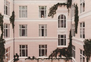 Fachada de la propiedad