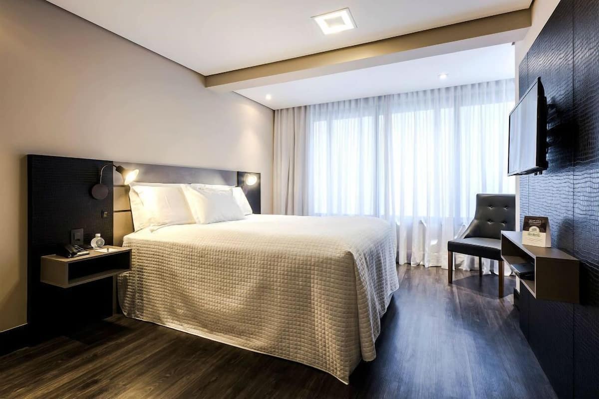 Standard-huone, 1 parisÀnky | Allergiatestatut vuodevaatteet, pillowtop-patjalliset sÀngyt, minibaari