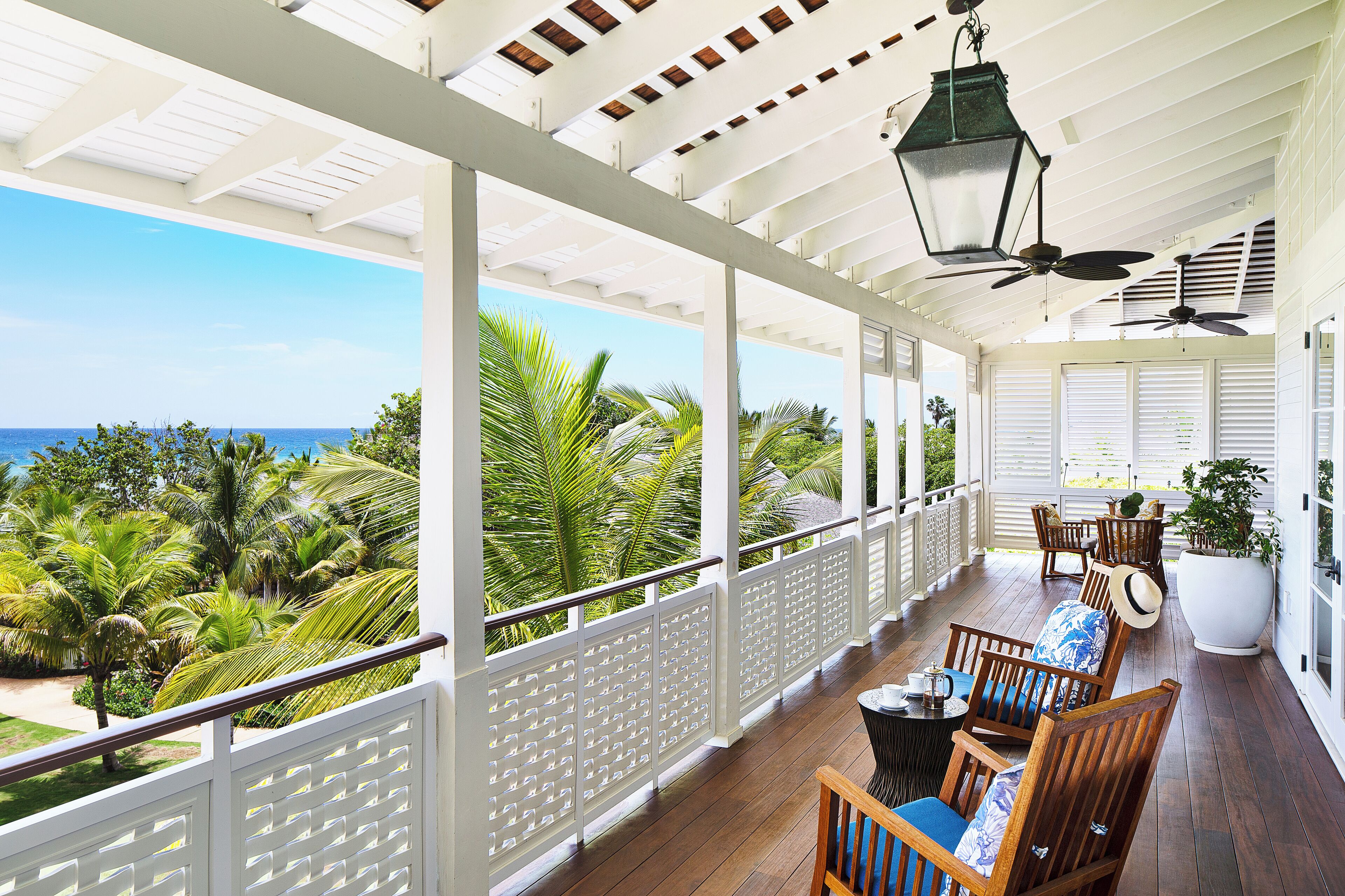 Suite (Great House Ocean) | Ropa de cama hipoalergénica, camas con pillow-top y minibar 