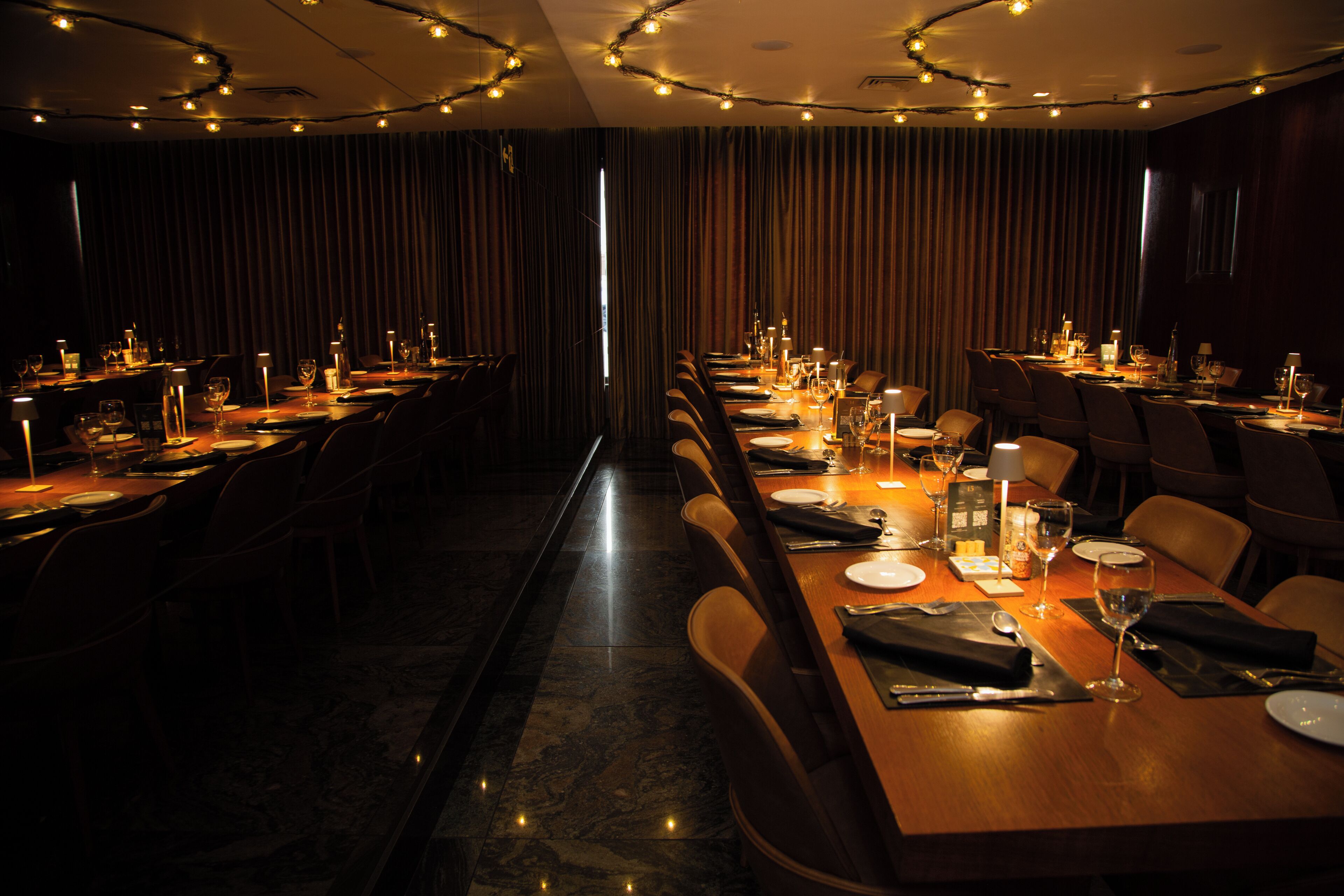 Almoço e jantar, culinária internacional