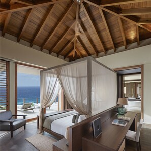 Premium bedding, pillowtop beds, free minibar items, in-room safe