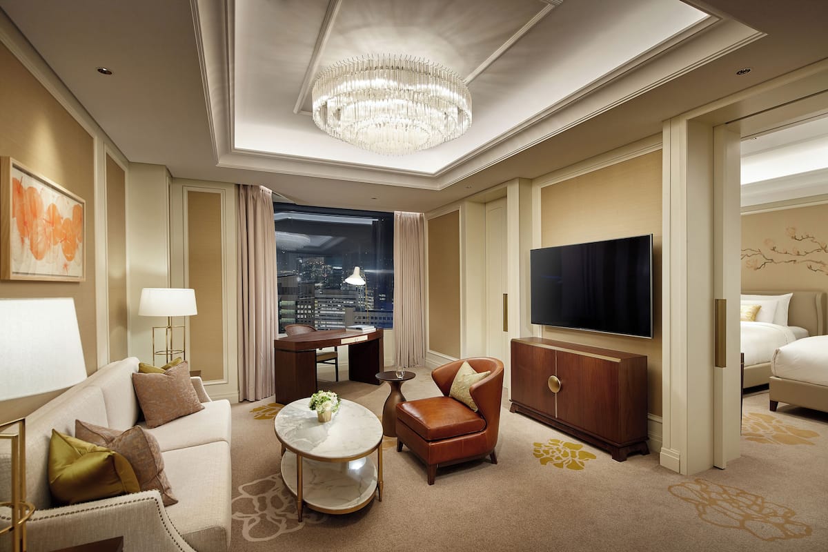 Executive Premier Suite Twin Room - La Cime Lounge Access Included | Lakens van Egyptisch katoen, luxe beddengoed, donzen dekbedden
